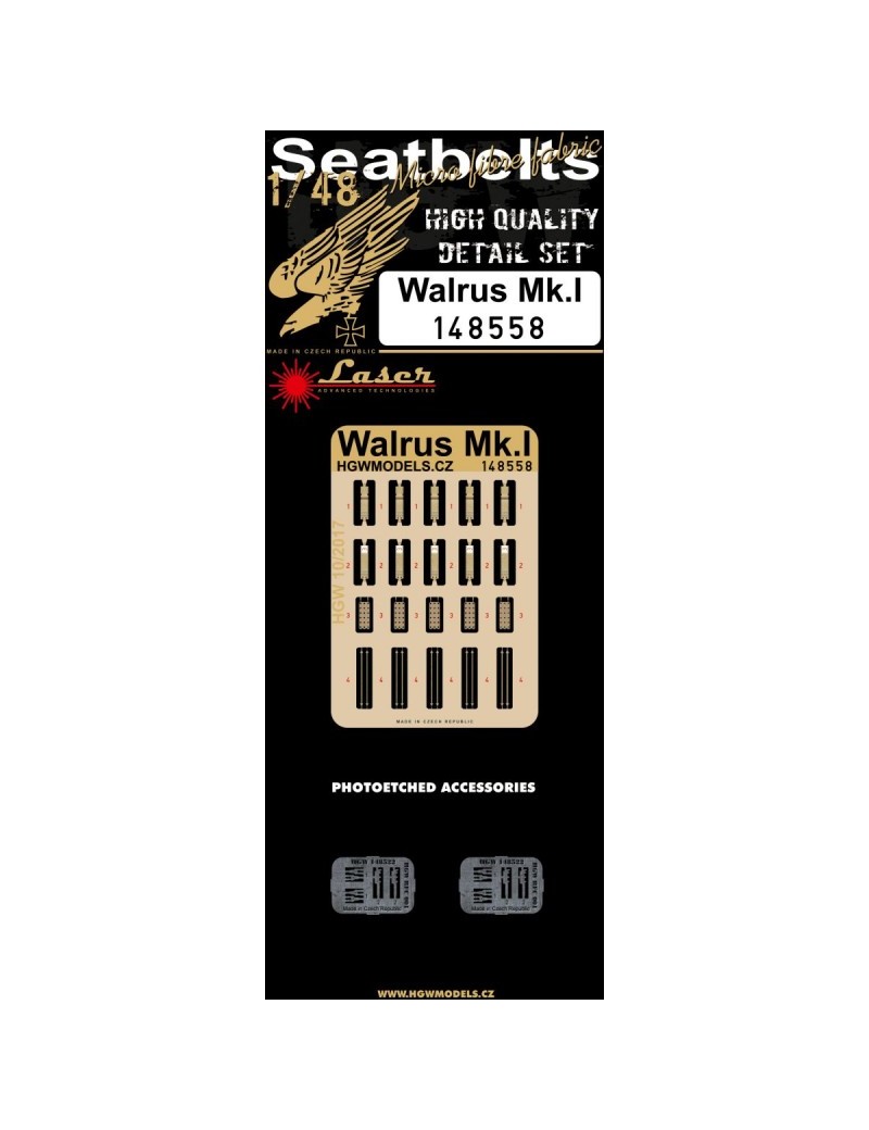 HGW - Walrus Mk.I - Seatbelts - 148558
