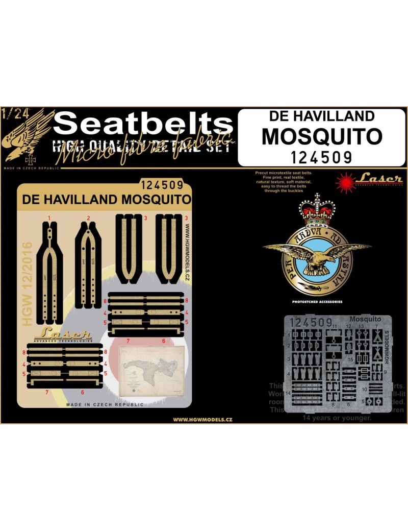 HGW - Mosquito - Seatbelts - 124509