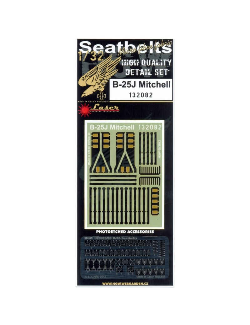 HGW - B-25 Mitchell - Seatbelts 1:32 - 132082