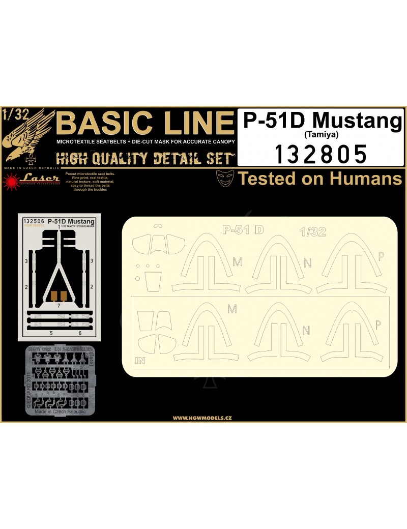 HGW - P-51D Mustang - Basic Line 1/32 (TAM) - 132805