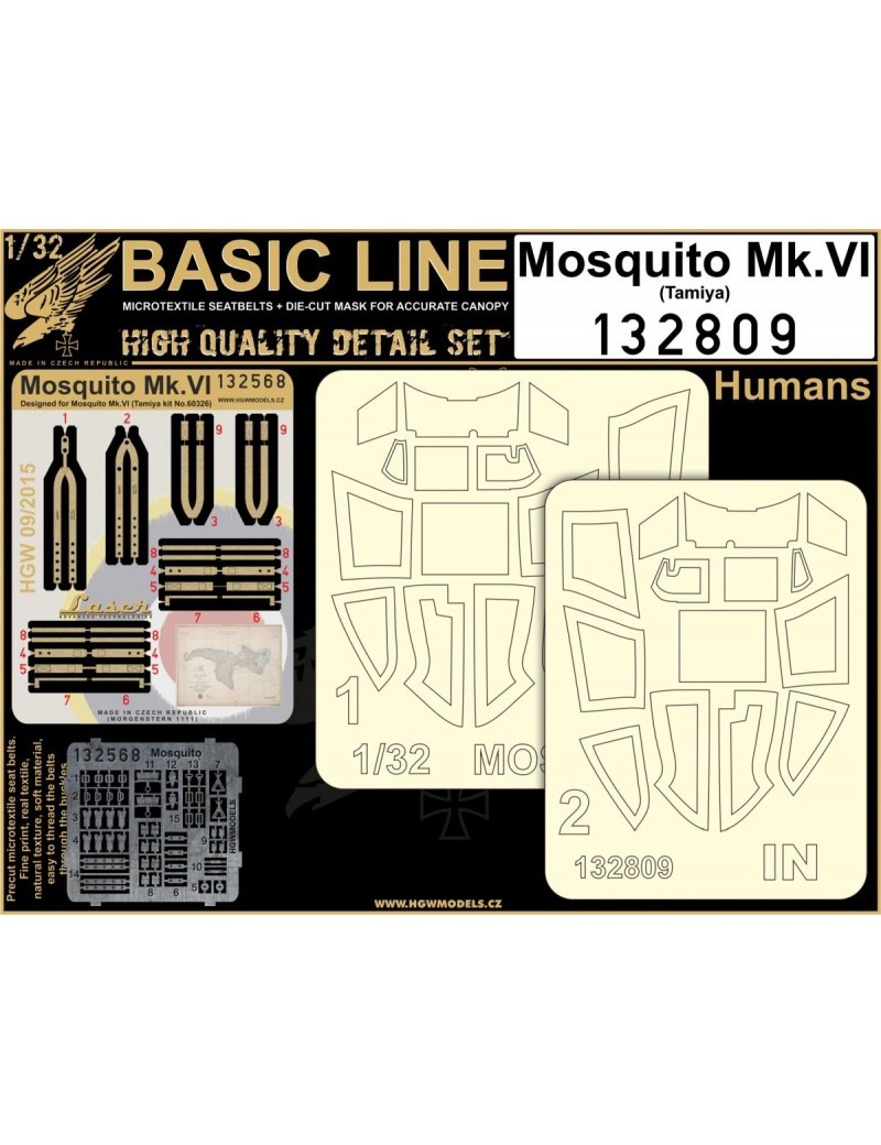 HGW - Mosquito Mk.VI - Basic Line 1/32 (TAM) - 132809