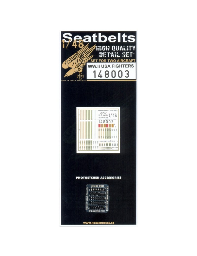 HGW - US Fighters - Seatbelts - 148003
