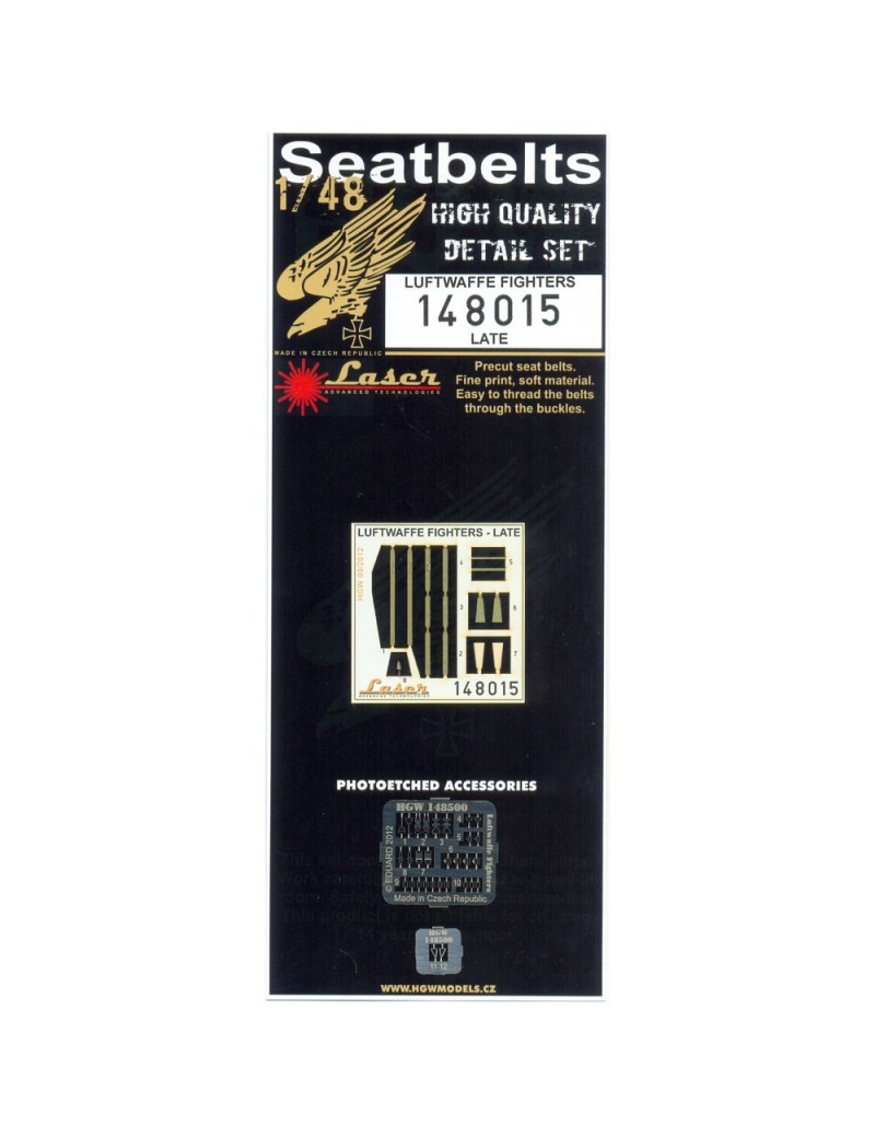 HGW - Luftwaffe (Late) - Seatbelts - 148015