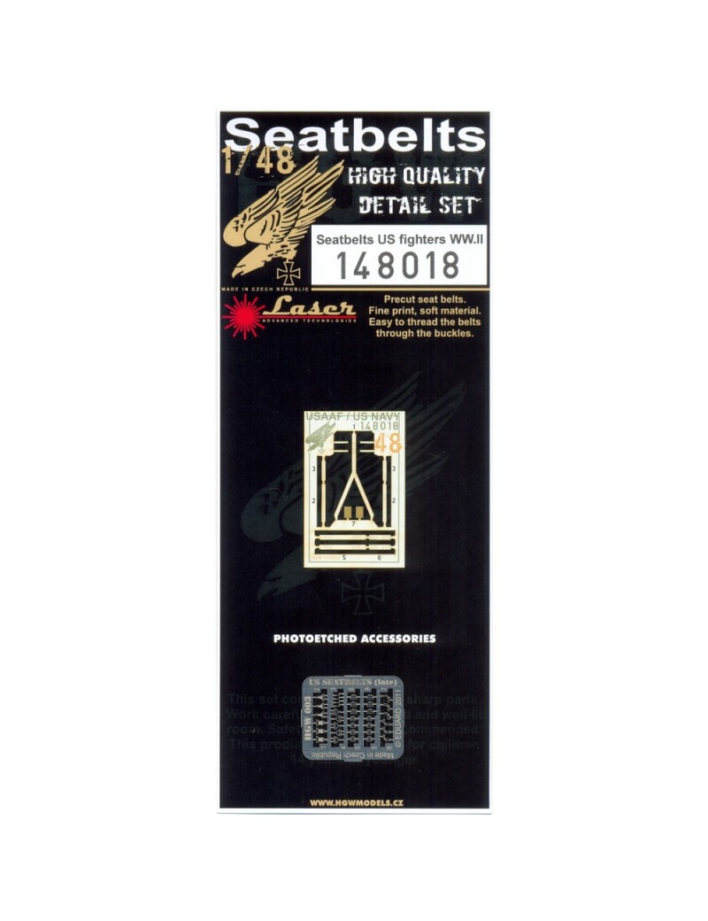 HGW - US Fighters - Seatbelts - 148018
