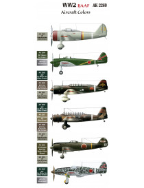 AK - WW2 IJA Aircraft Colors - 2260