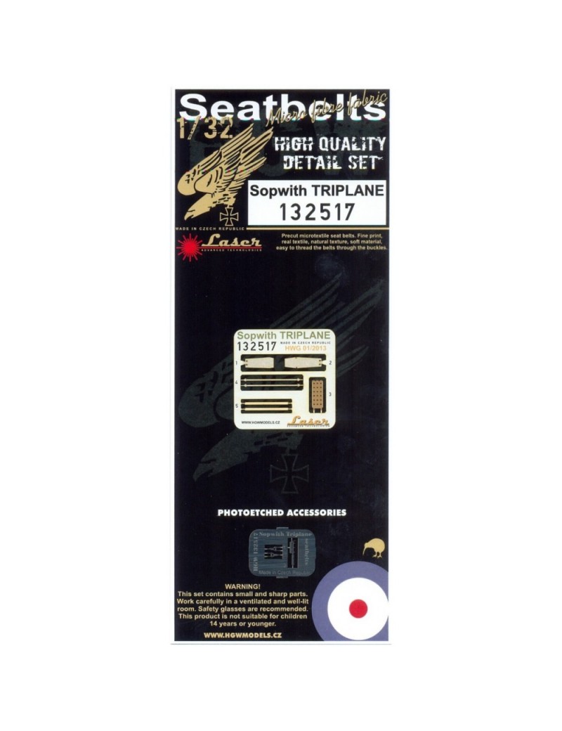 copy of HGW - Luftwaffe Fighters (Standard) - Seatbelts  - 132501