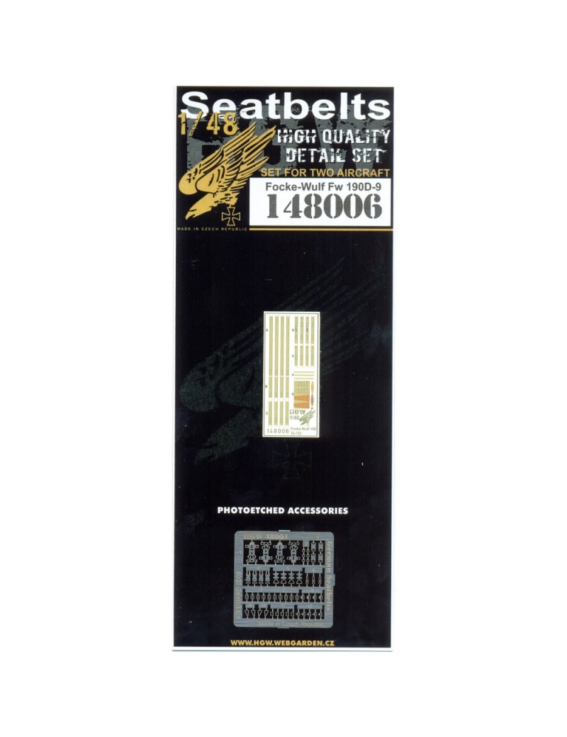 copy of HGW - US Fighters - Seatbelts - 148003