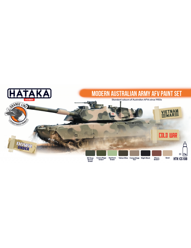 HTK - Modern Australian Army AFV paint set - CS108