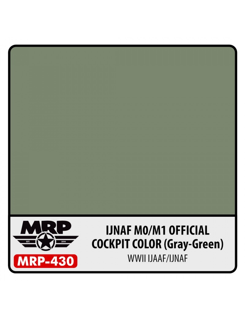 MRP - Japanese IJNAF M0/M1 Official Cockpit Color (Gray Green) - 430