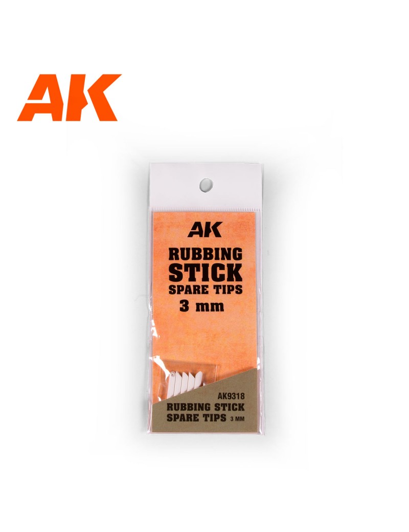 AK - Rubbing Stick spare tips 3mm - 9318