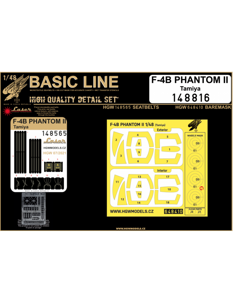 HGW - F-4B PHANTOM II - Basic Line 1/48 - 148816