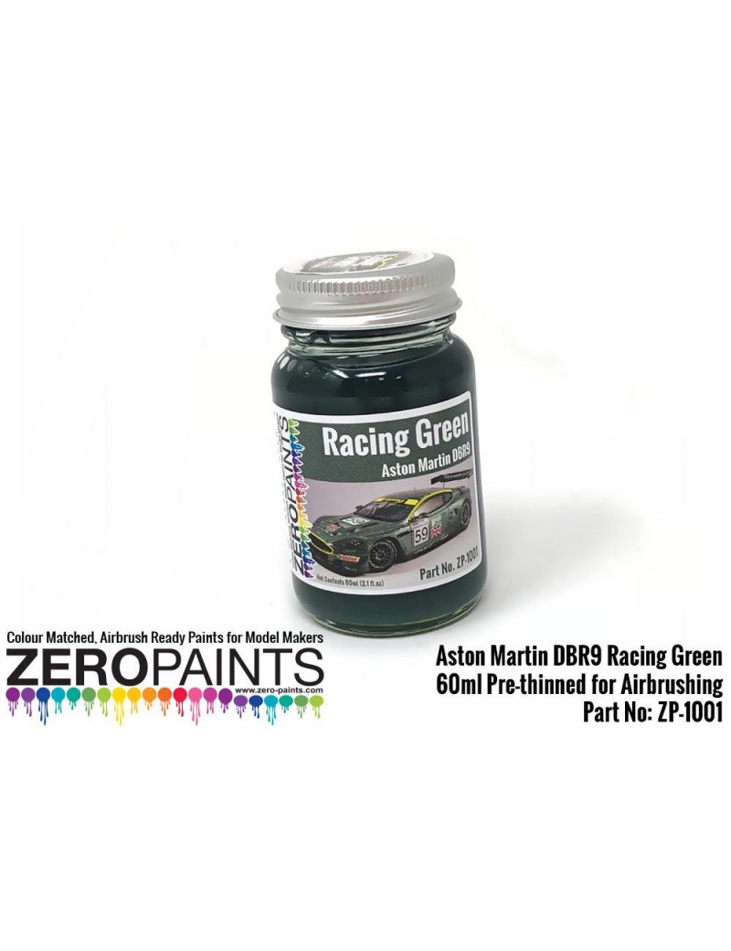 ZP - Aston Martin DBR9 Racing Green Paint 60ml  - 1001