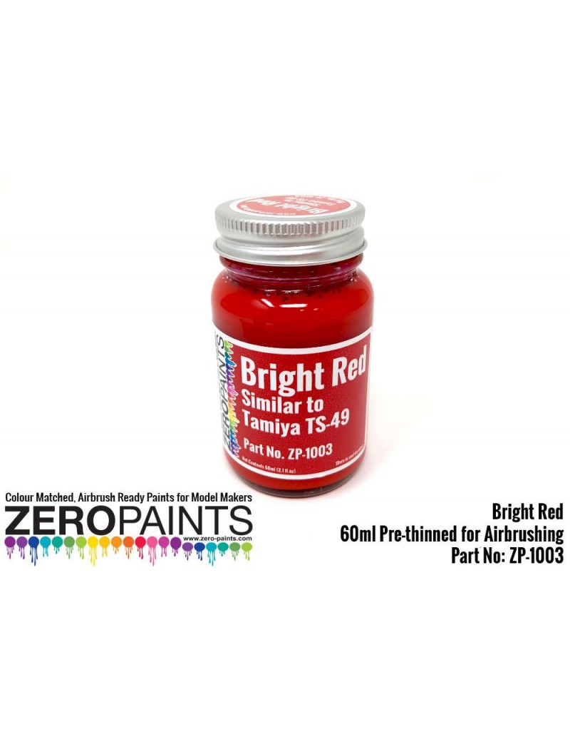 ZP - Bright Red Paint ( Similar to TS49) 60ml - 1003