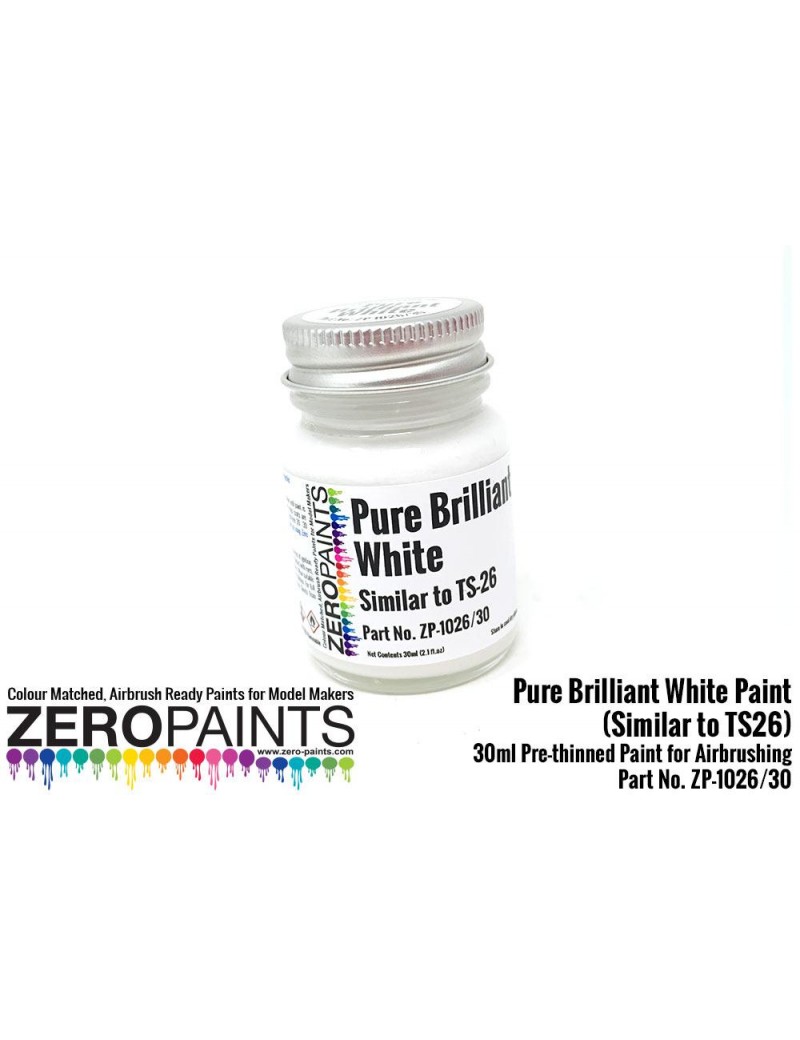 ZP - Pure Brilliant White Paint 30ml - 1026/30