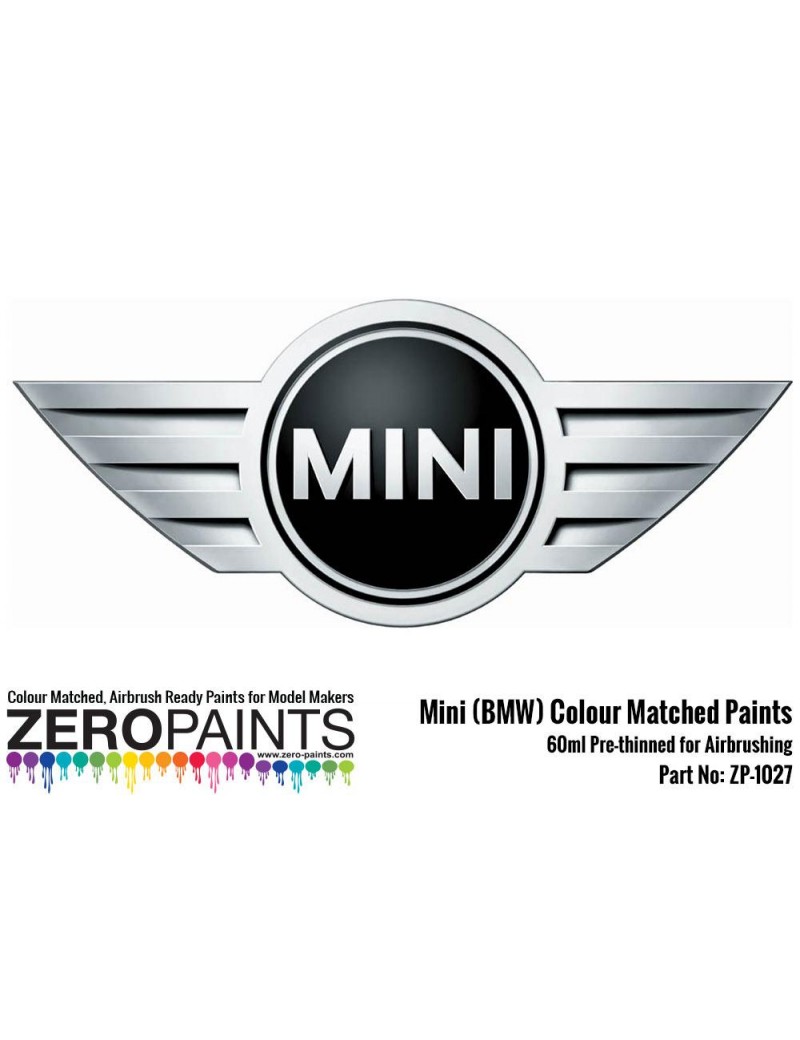 ZP - Color Matched New Mini (BMW) Paint 60ml  - 1027