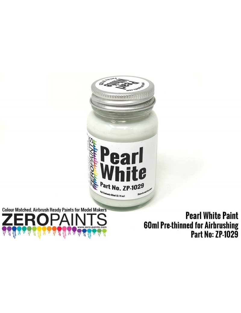 ZP - Pearl White Paint - 60ml - 1029