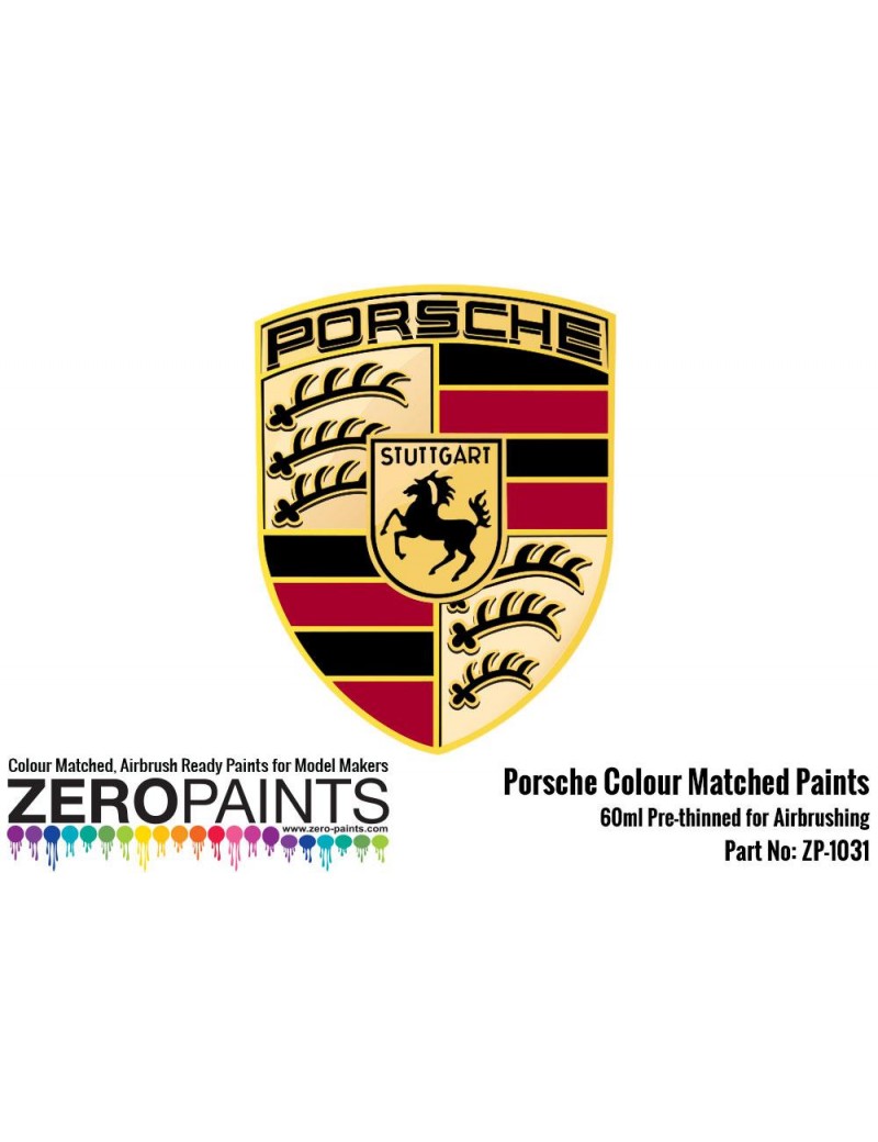 ZP - Color Matched Porsche Paint 60ml  - 1031