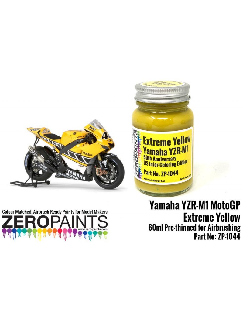 ZP - Yamaha MotoGP Extreme Yellow Paint 60ml  - 1044