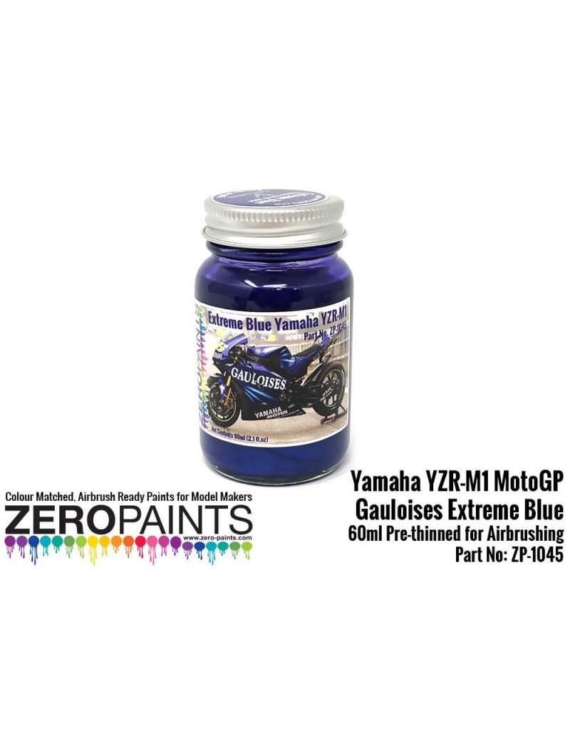 ZP - Yamaha MotoGP Gauloises Extreme Blue Paint 60ml  - 1045