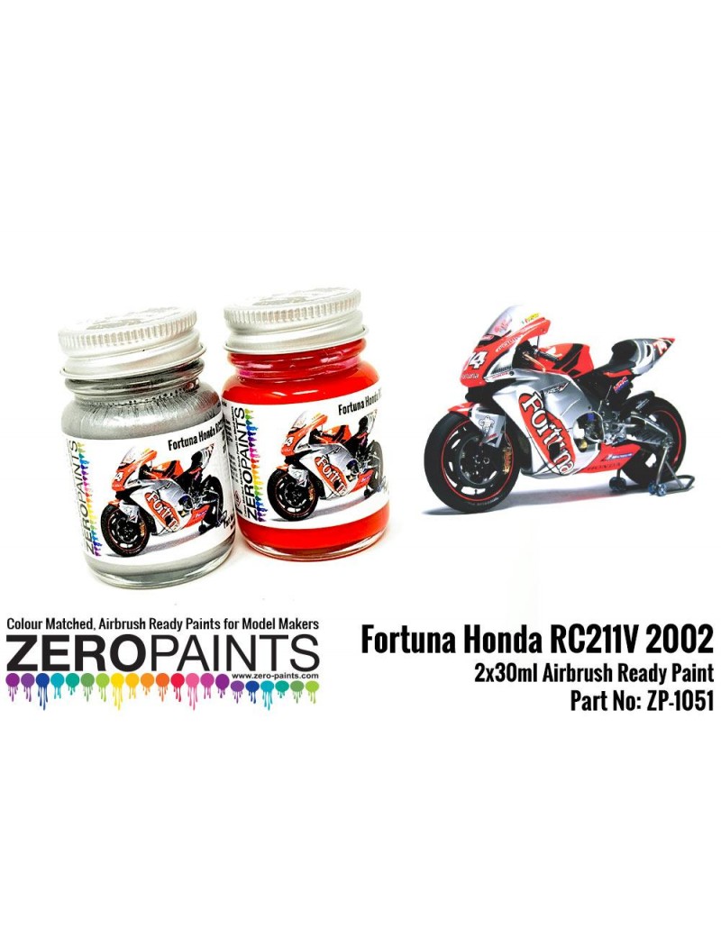 ZP - Fortuna Honda RC211V 2002 Paint Set 2x30ml - 1051