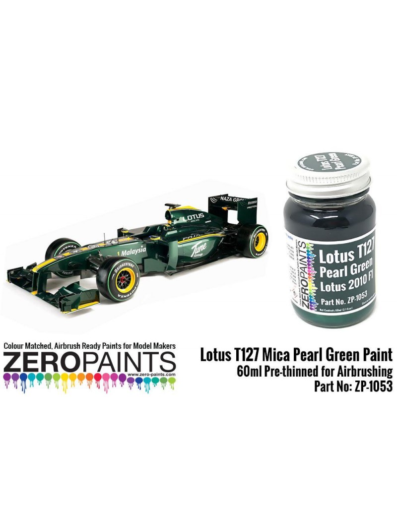 ZP - Lotus T127 Mica Pearl Green Paint 60ml  - 1053