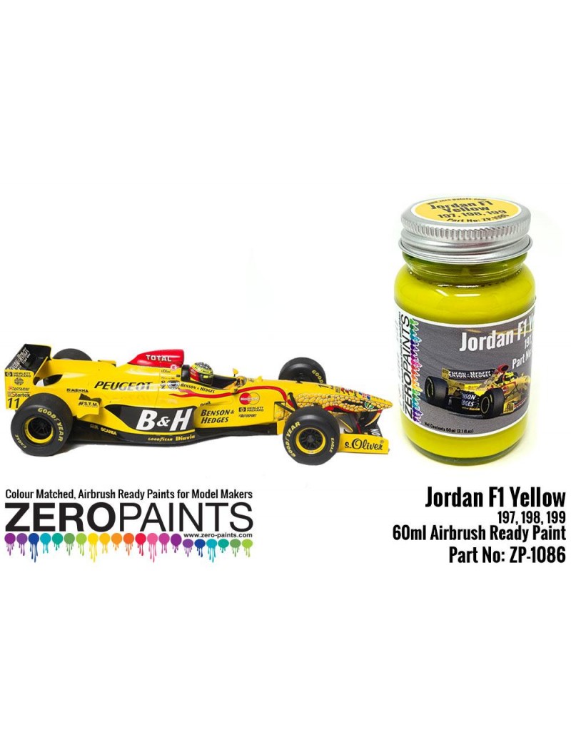 ZP - Jordan 197, 198, 199 Yellow Paint 60ml  - 1086