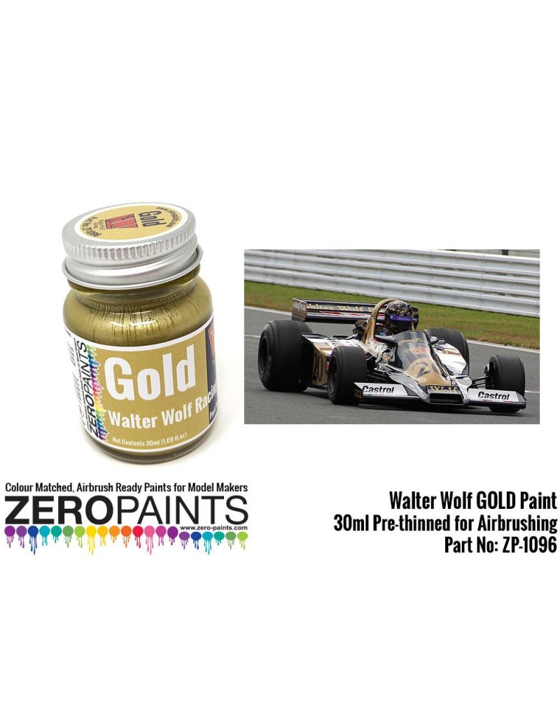 ZP - Walter Wolf GOLD Paint 30ml  - 1096