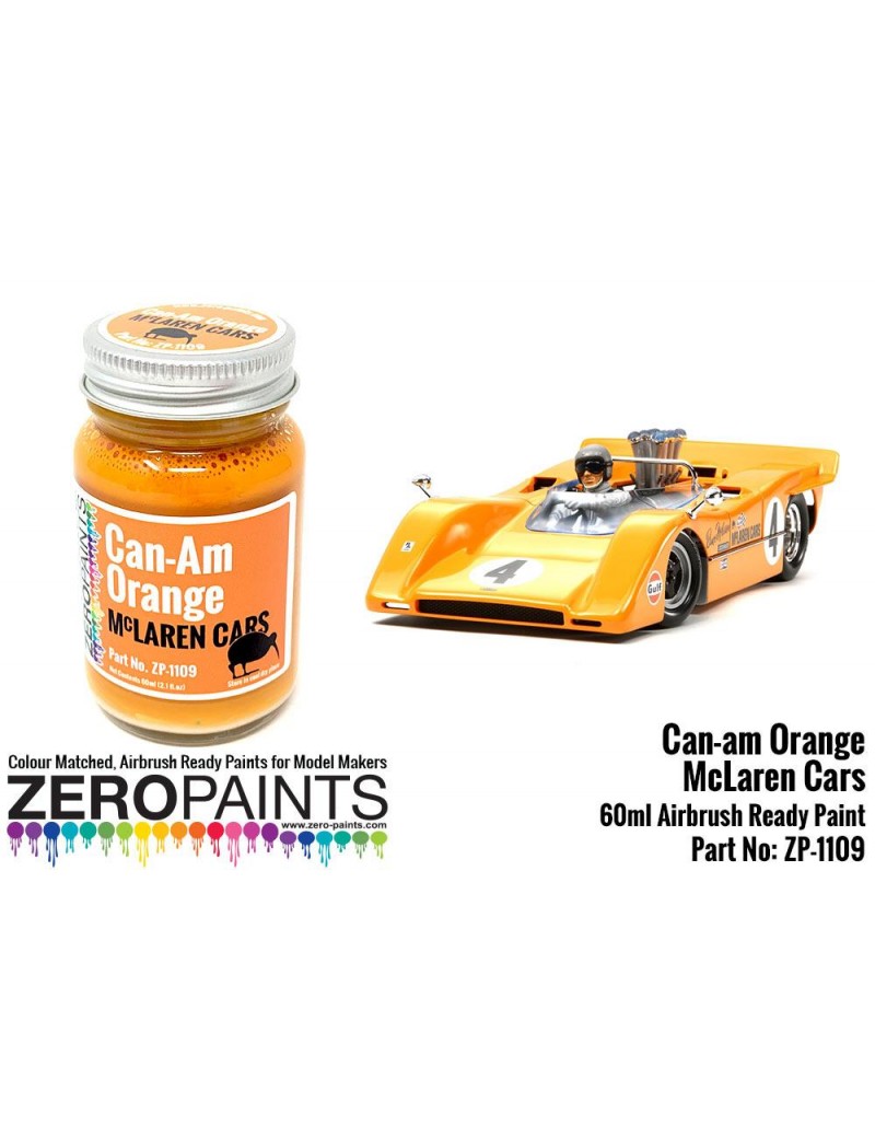 ZP - Can-Am Mclaren Orange Paint 60ml  - 1109