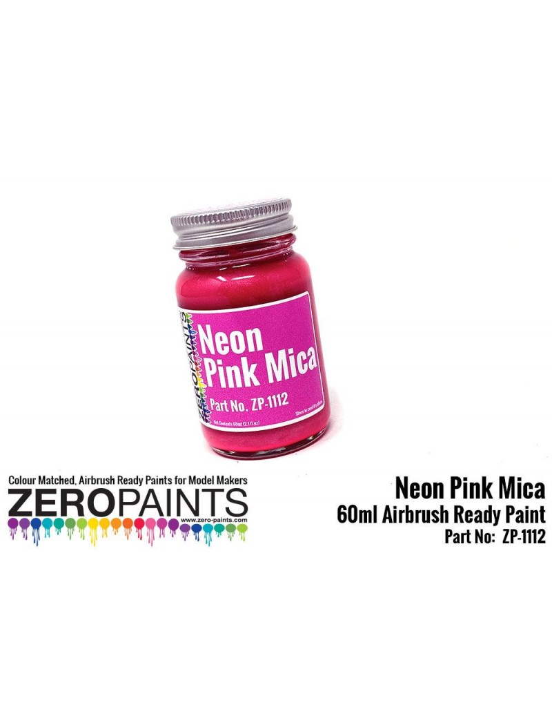 ZP - Neon Pink Paint - Mica Pearl 60ml  - 1112