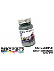 ZP - Audi R8-R10 TDi Silver Le Mans Paint 60ml  - 1116