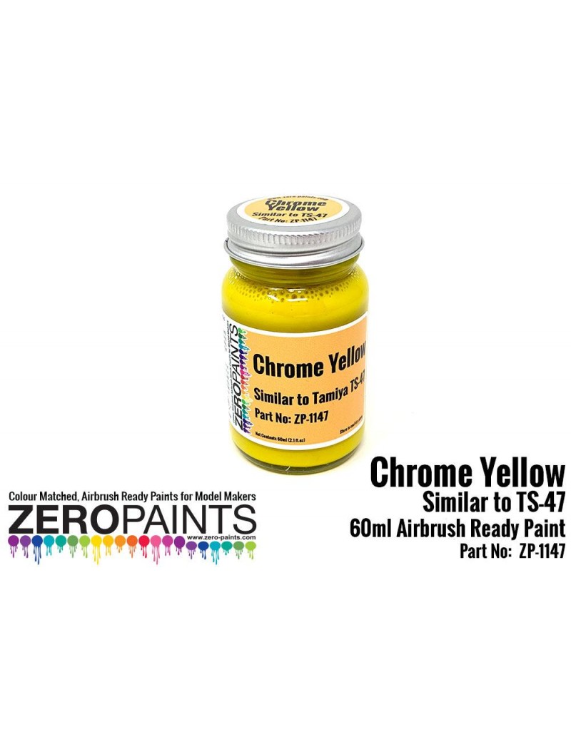 ZP - Chrome Yellow Paint (Similar to TS47) 60ml  - 1147