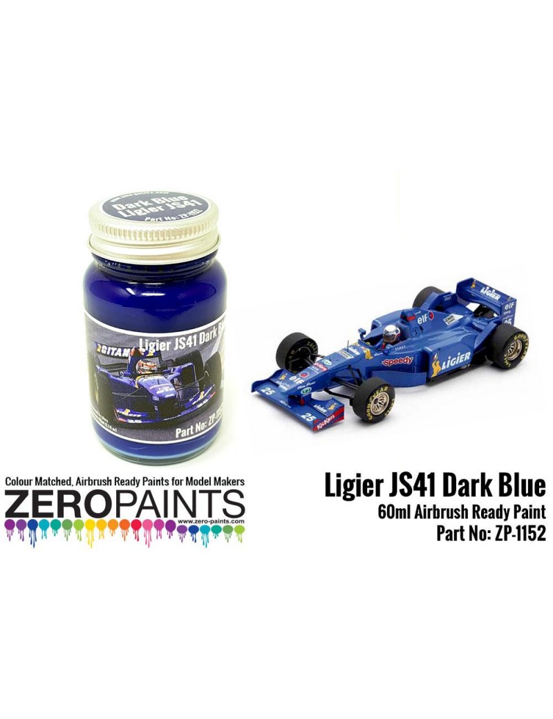 ZP - Ligier JS41 Dark Blue Paint 60ml  - 1152