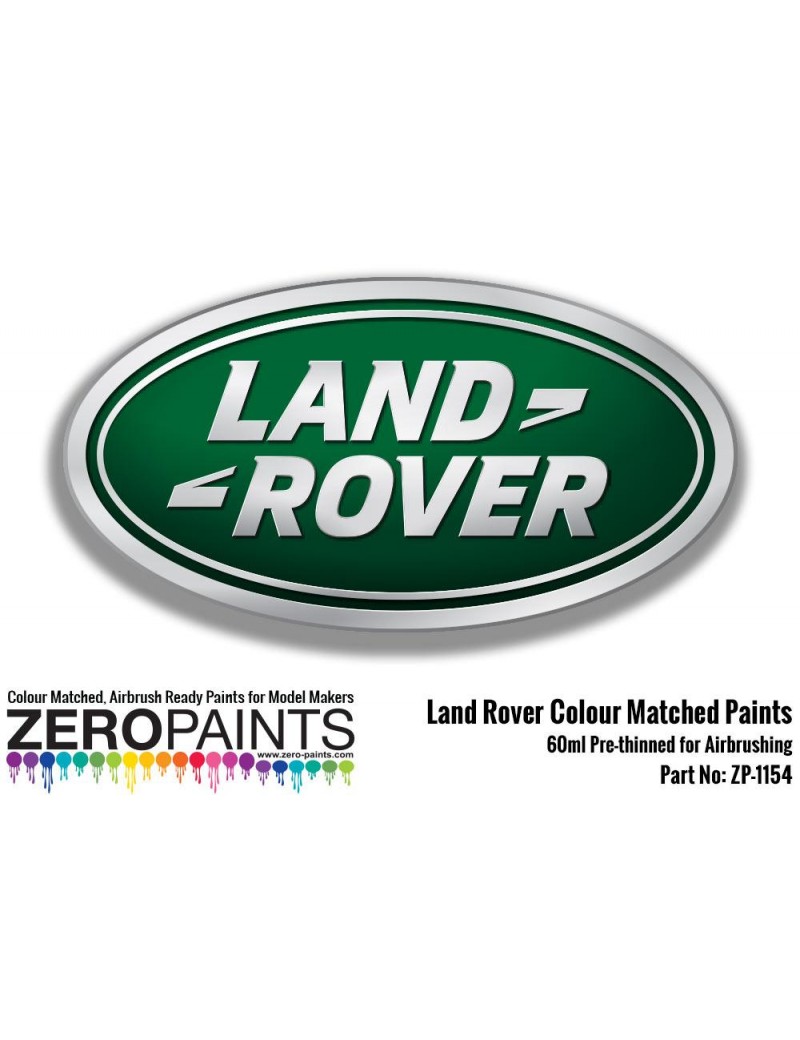 ZP - Land Rover Color Matched Paints 60ml  - 1154