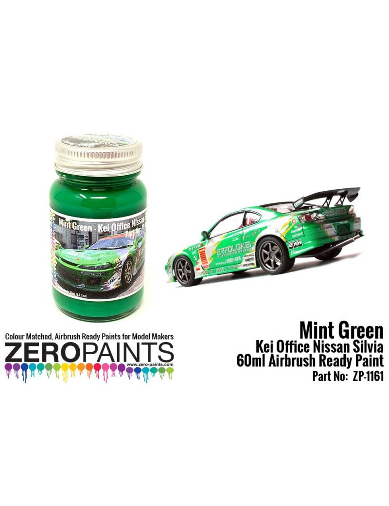 ZP - Green Paint for KEI Office S15 Silvia 60ml  - 1161