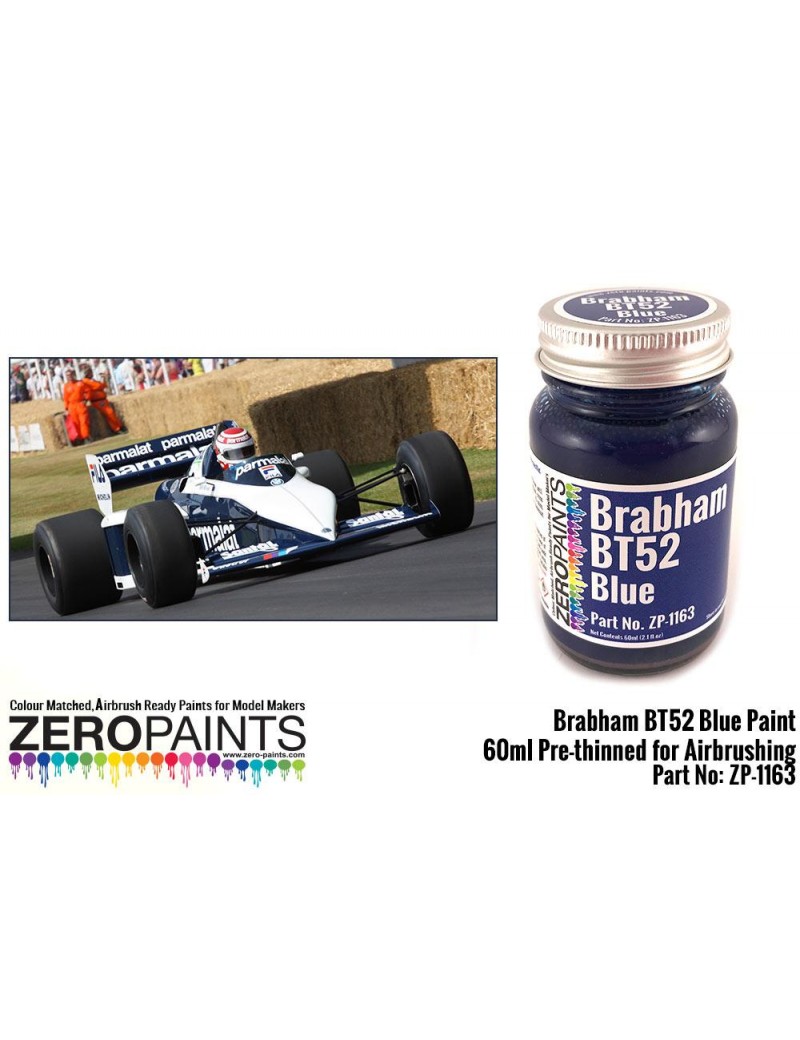 ZP - Brabham BT52 Blue Paint 60ml  - 1163