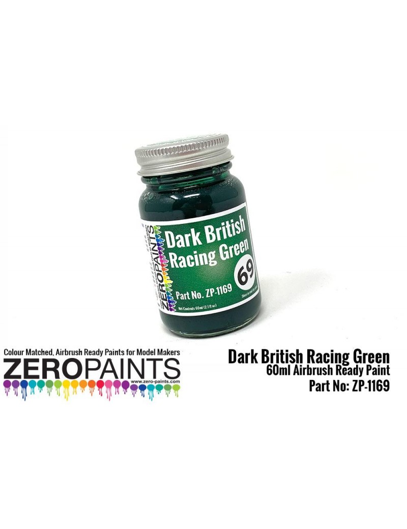 ZP - Dark British Racing Green Paint 60ml  - 1169