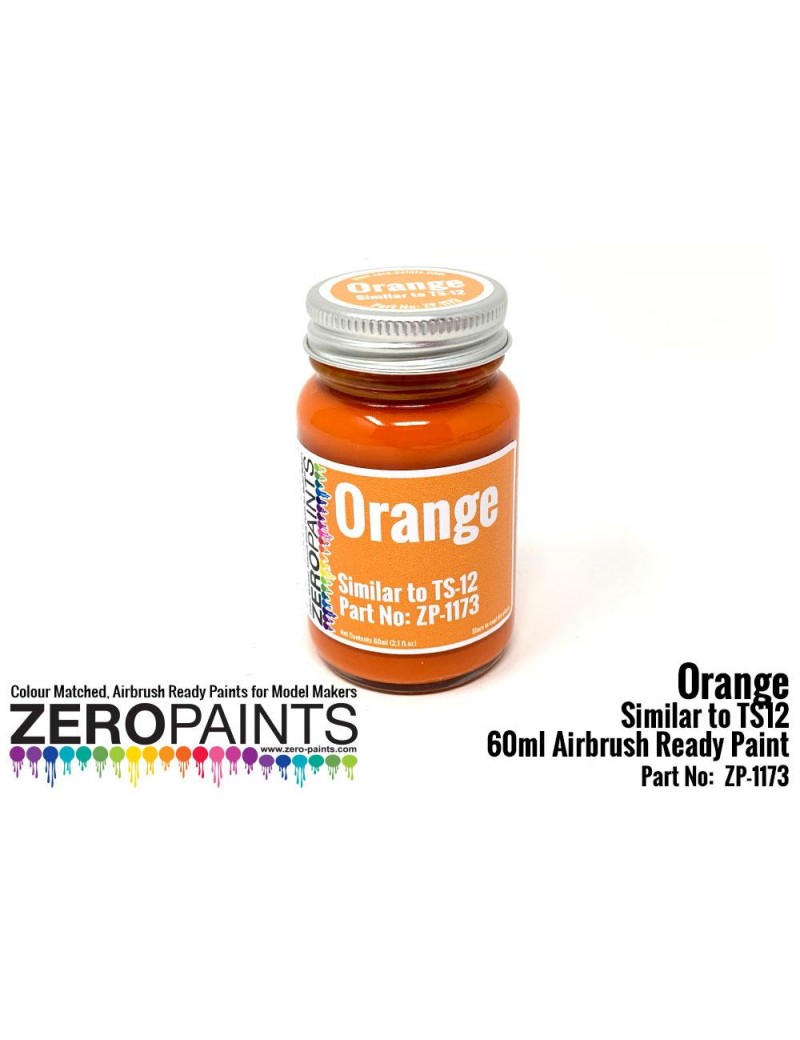 ZP - Orange Paint (Similar to TS12) 60ml  - 1173