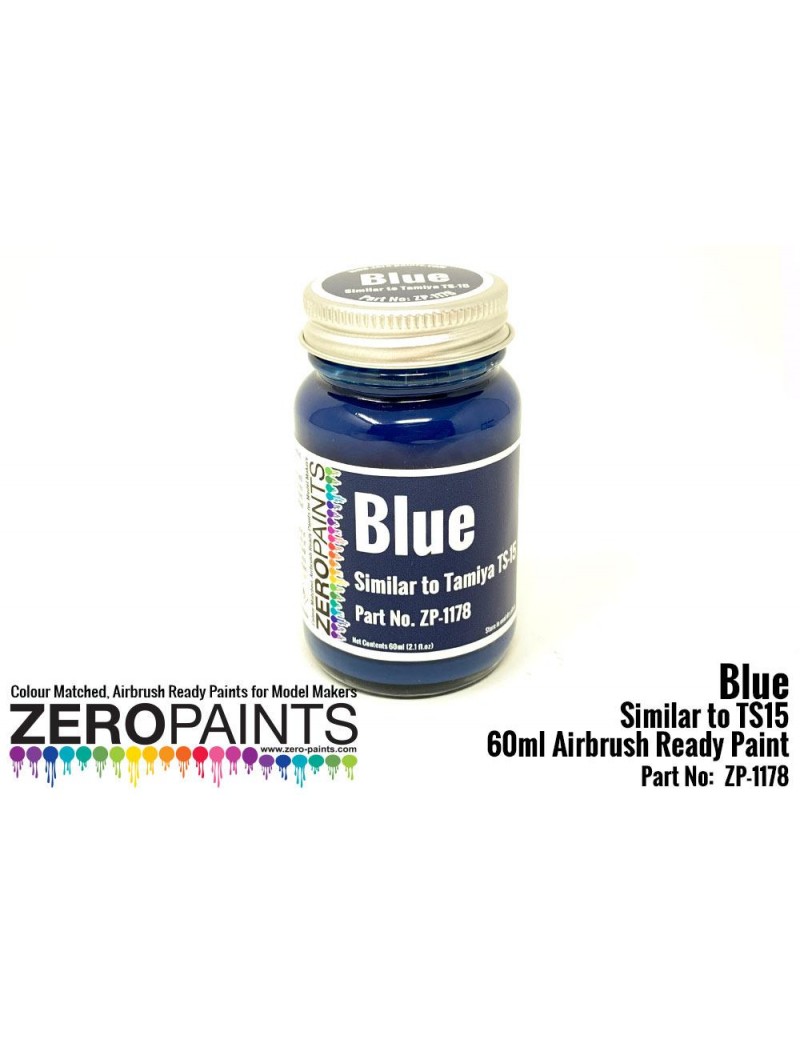 ZP - Blue Paint (Similar to TS15) 60ml (Solid)  - 1178