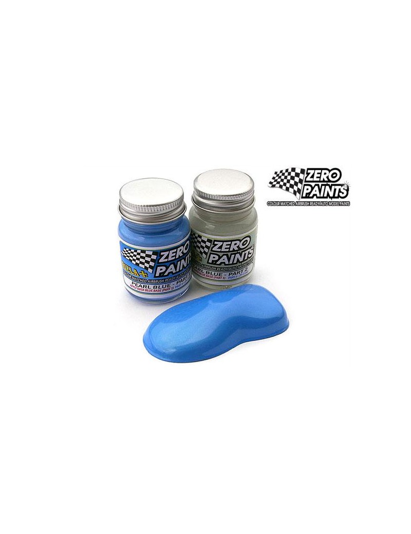 ZP - Rizla/Suzuki Pearl Blue Paint Set 2x30ml  - 1183