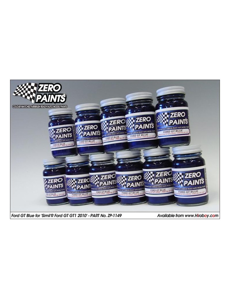 ZP - Mica Blue for 'Simil'R Ford GT GT1 2010 Paint 60ml  - 1194