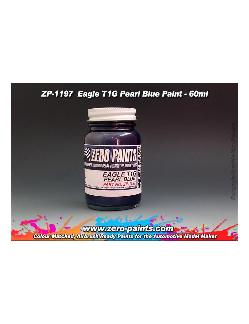 ZP - Eagle T1G Pearl Blue Paint 60ml  - 1197