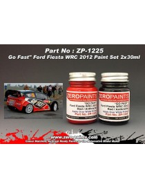 ZP - Go Fast Ford Fiesta WRC 2012 Paint Set 2x30ml  - 1225