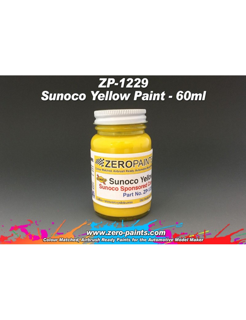 ZP - Sunoco Yellow Paint 60ml  - 1229