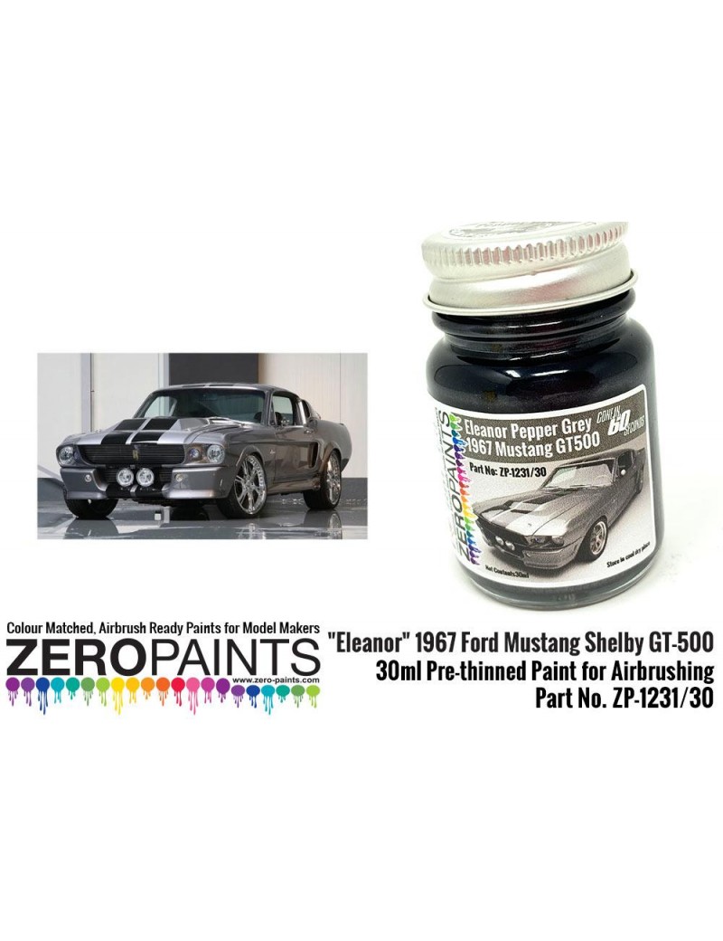 ZP - Eleanor 1967 Ford Mustang Shelby GT-500 Paint 30ml  - 1231-30