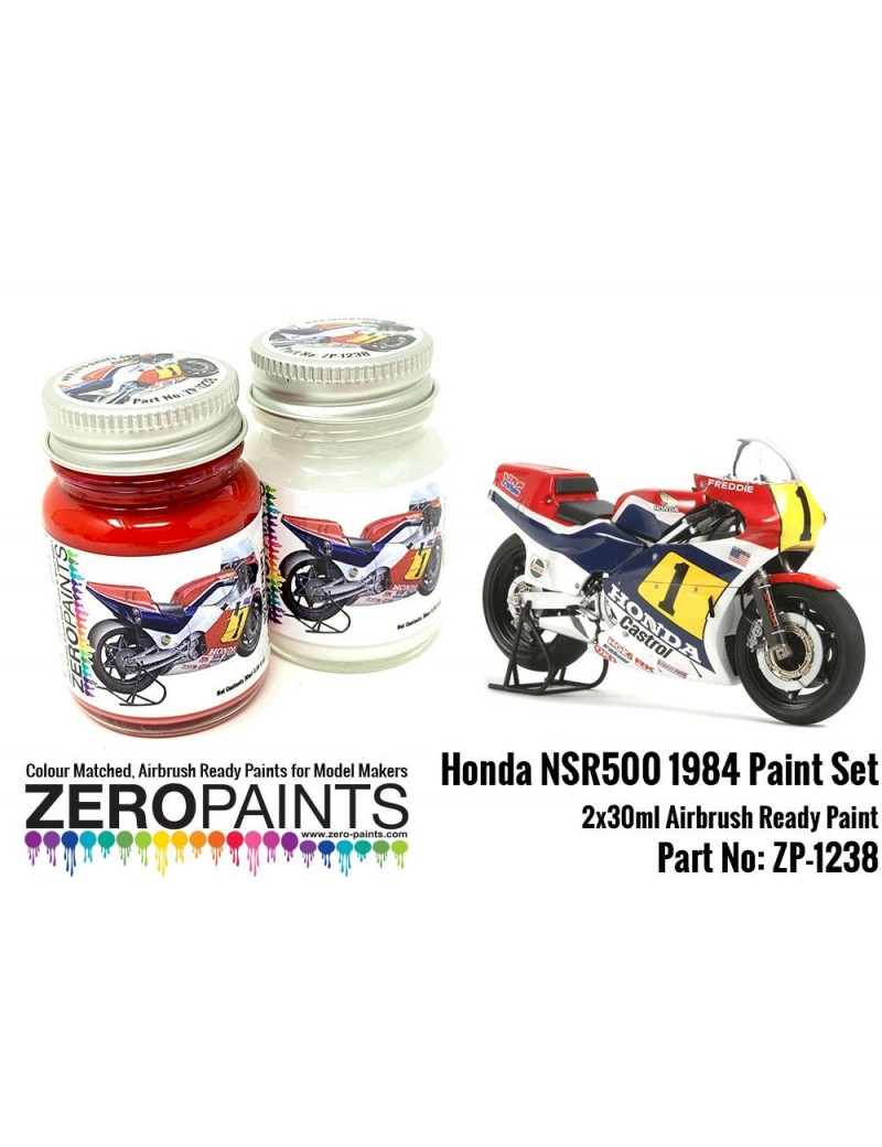 ZP - Honda NSR500 1984 Paint Set 2x30ml  - 1238