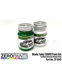 ZP - Skoda Fabia S2000 Evo (for Belkits) Paint Set 2x30ml  - 1243