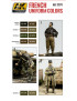 AK - French Uniform Colors Set (6 Colors - 17ml bottles) - 3270