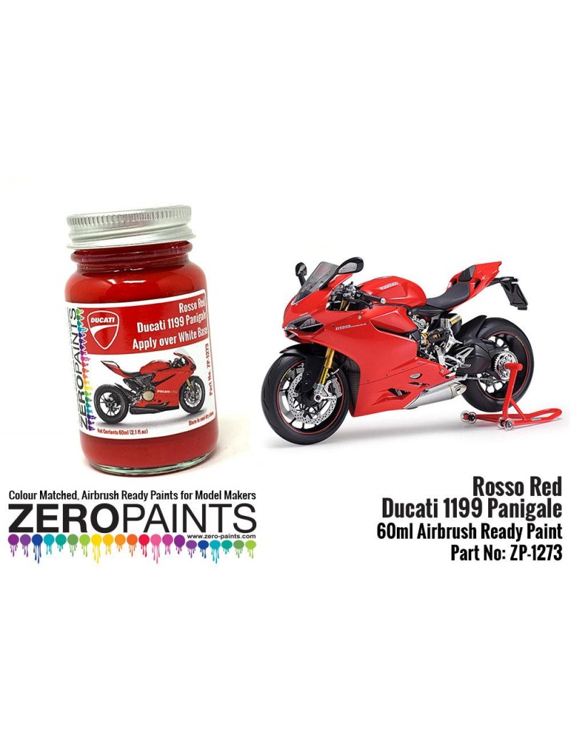 ZP - Ducati Rosso Red Paint for 1199 Panigale S 60ml - 1273