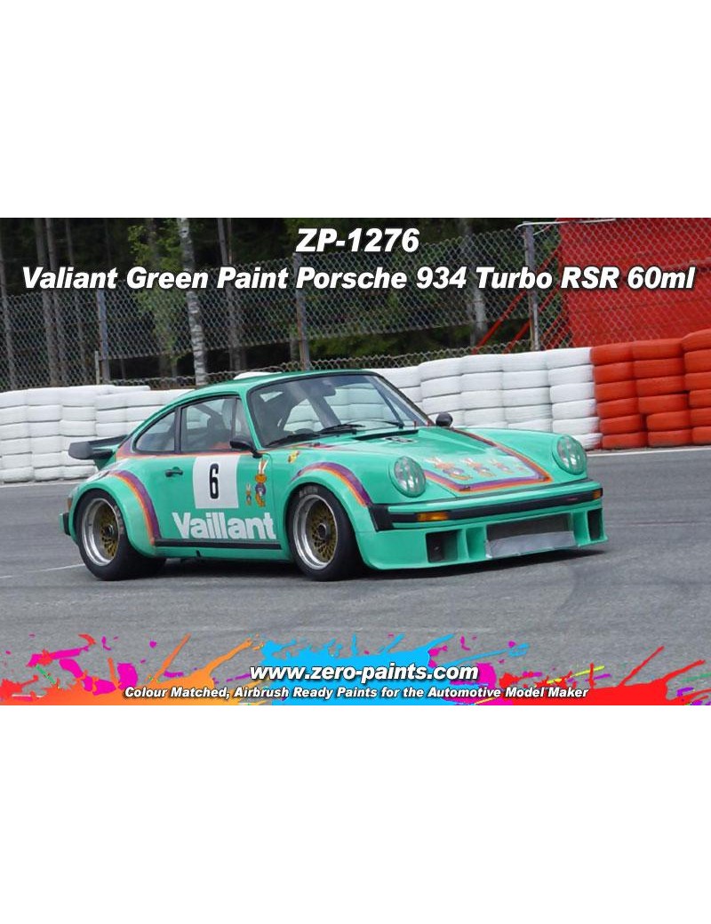 ZP - Vaillant Green Paint Porsche 934 Turbo RSR 60ml  - 1276