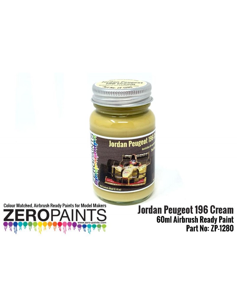 ZP - Jordan 196 Cream Paint 60ml  - 1280